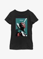 Marvel Simplistic Vision Youth Girls T-Shirt