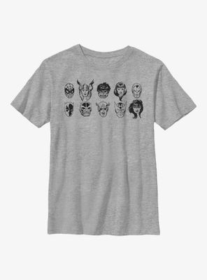 Marvel Ink Heroes Youth T-Shirt