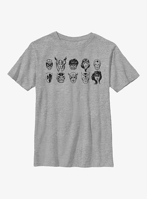 Marvel Ink Heroes Youth T-Shirt