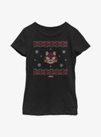 Marvel Spider-Man Spider Cat Sweater Youth Girls T-Shirt