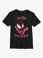 Marvel Spider-Man Miles Spider Birthday Youth T-Shirt