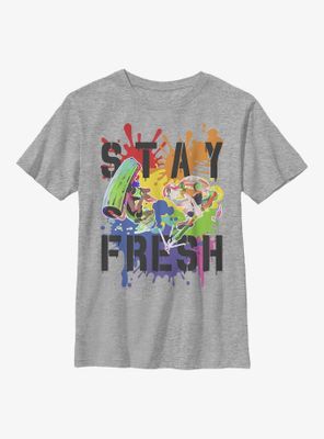Nintendo Splatoon Pride Splats Youth T-Shirt