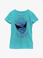 Marvel X-Men Birthday Growl Youth Girls T-Shirt