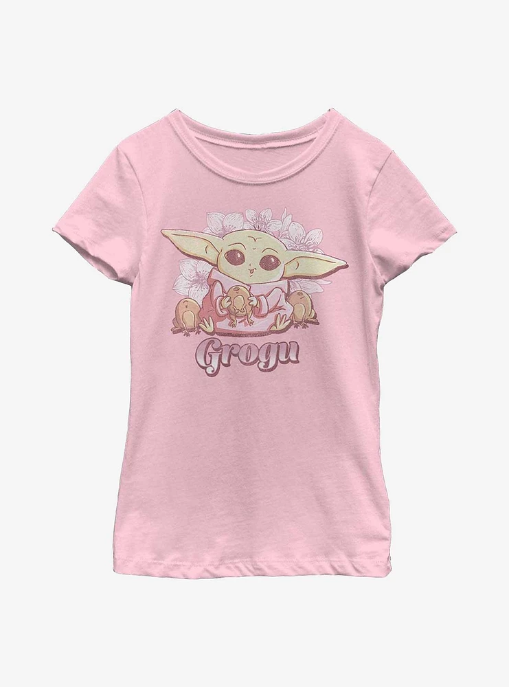 Star Wars The Mandalorian Child Cute Youth Girls T-Shirt