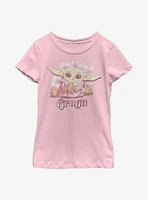 Star Wars The Mandalorian Child Cute Youth Girls T-Shirt