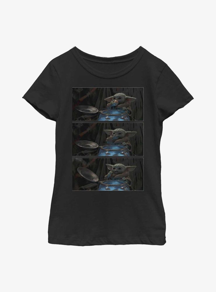 Star Wars The Mandalorian Epi2 Posed Youth Girls T-Shirt