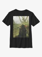 Star Wars The Mandalorian Child Illustration Youth T-Shirt