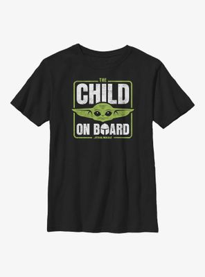 Star Wars The Mandalorian Get On Board Youth T-Shirt