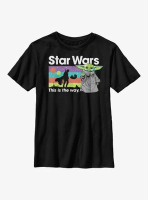 Star Wars The Mandalorian Goin My Way Youth T-Shirt