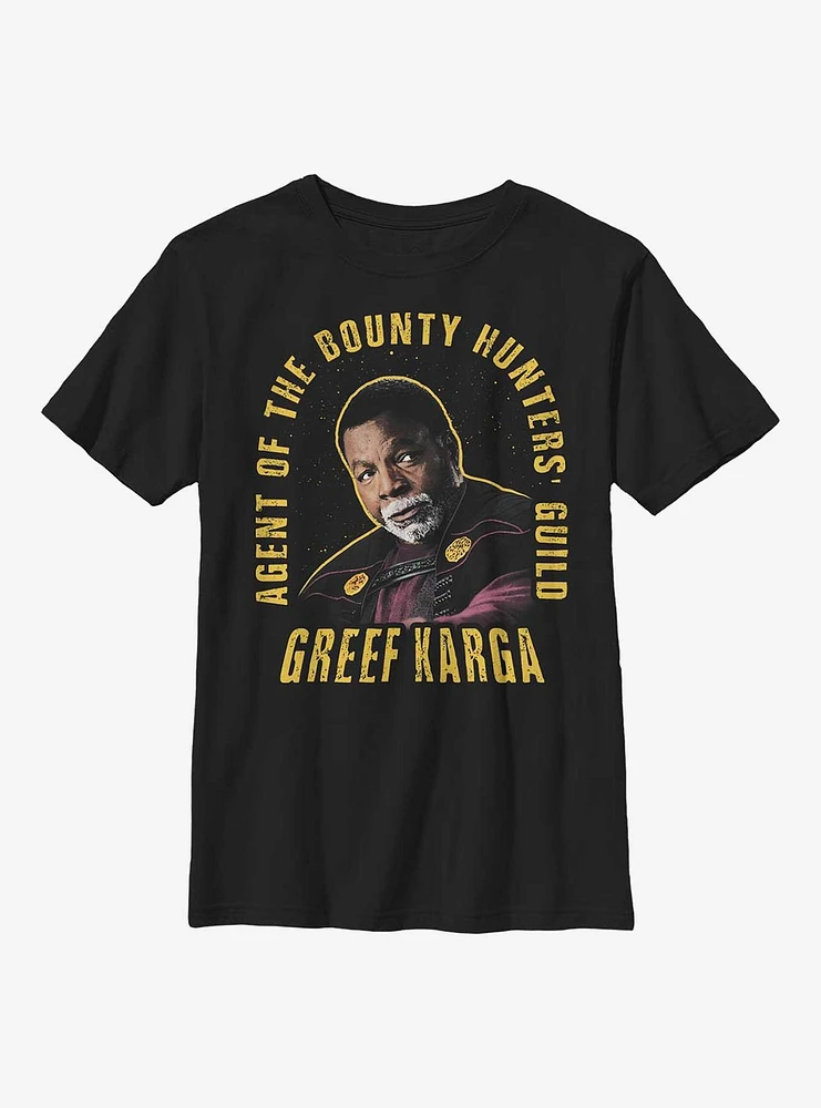 Star Wars The Mandalorian Greef Arch Youth T-Shirt