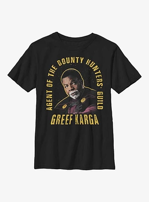 Star Wars The Mandalorian Greef Arch Youth T-Shirt