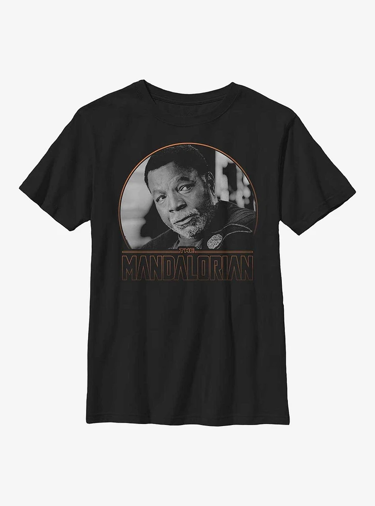 Star Wars The Mandalorian Greef Circle Youth T-Shirt