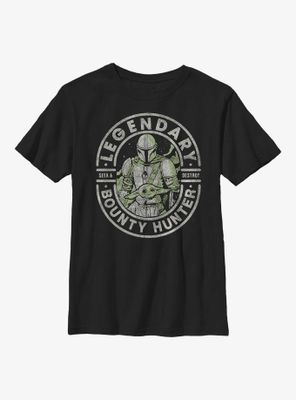 Star Wars The Mandalorian Legendary Stamp Youth T-Shirt