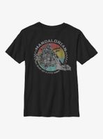 Star Wars The Mandalorian Ride Youth T-Shirt