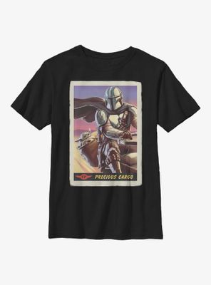 Star Wars The Mandalorian Precious Cargo Poster Youth T-Shirt