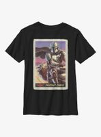 Star Wars The Mandalorian Precious Cargo Poster Youth T-Shirt