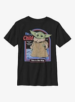 Star Wars The Mandalorian Unexpected Bounty Youth T-Shirt