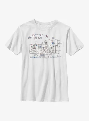 Home Alone Kevin's Plan Youth T-Shirt