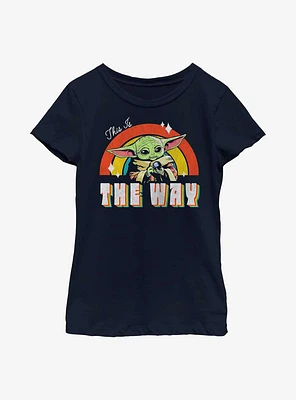 Star Wars The Mandalorian Way Youth Girls T-Shirt