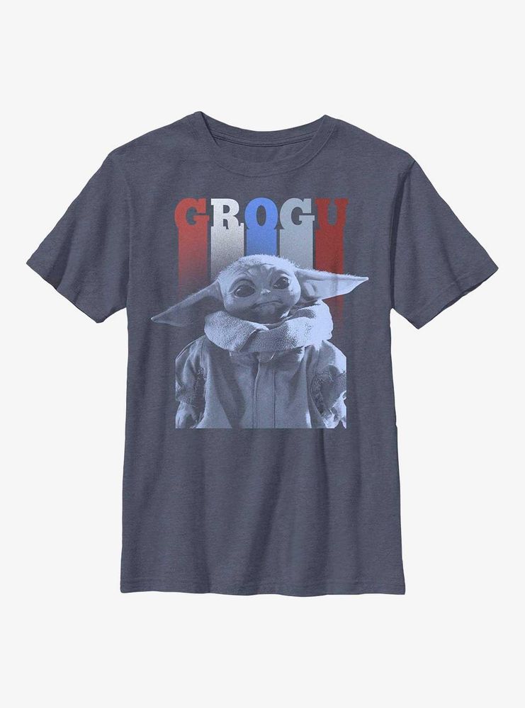 Star Wars The Mandalorian Child Patriot Youth T-Shirt
