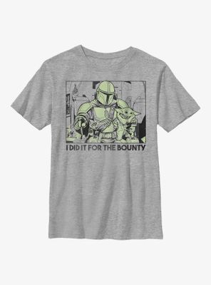 Star Wars The Mandalorian Mando Logo Youth T-Shirt