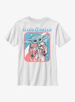Star Wars The Mandalorian Stars Stripes Child Youth T-Shirt