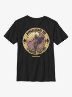 Star Wars The Mandalorian Stronger Together Youth T-Shirt