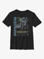 Star Wars The Mandalorian This Way Mando Youth T-Shirt