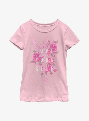Disney Peter Pan Love Tink Youth Girls T-Shirt