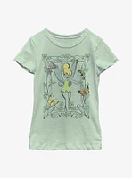 Disney Peter Pan Tinker Bell Youth Girls T-Shirt