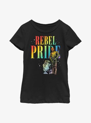 Star Wars Rebel Pride Youth Girls T-Shirt
