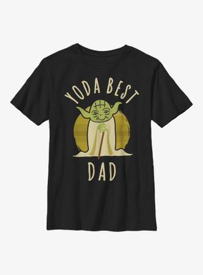 Star Wars Best Dad Yoda Says Youth T-Shirt