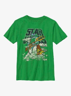 Star Wars Cloudy With A Fett Youth T-Shirt