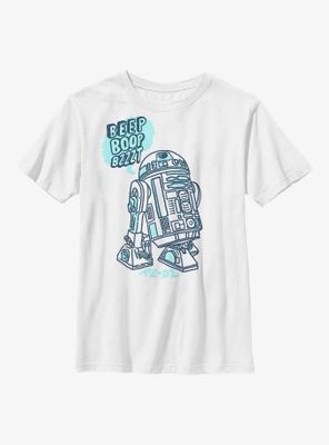 Star Wars Doodle Droid Youth T-Shirt