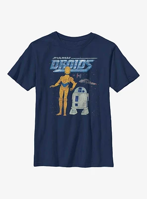 Star Wars R2 And C3Po Youth T-Shirt