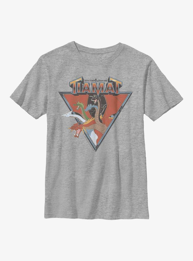 Dungeons And Dragons Tiamat Triangle Youth T-Shirt