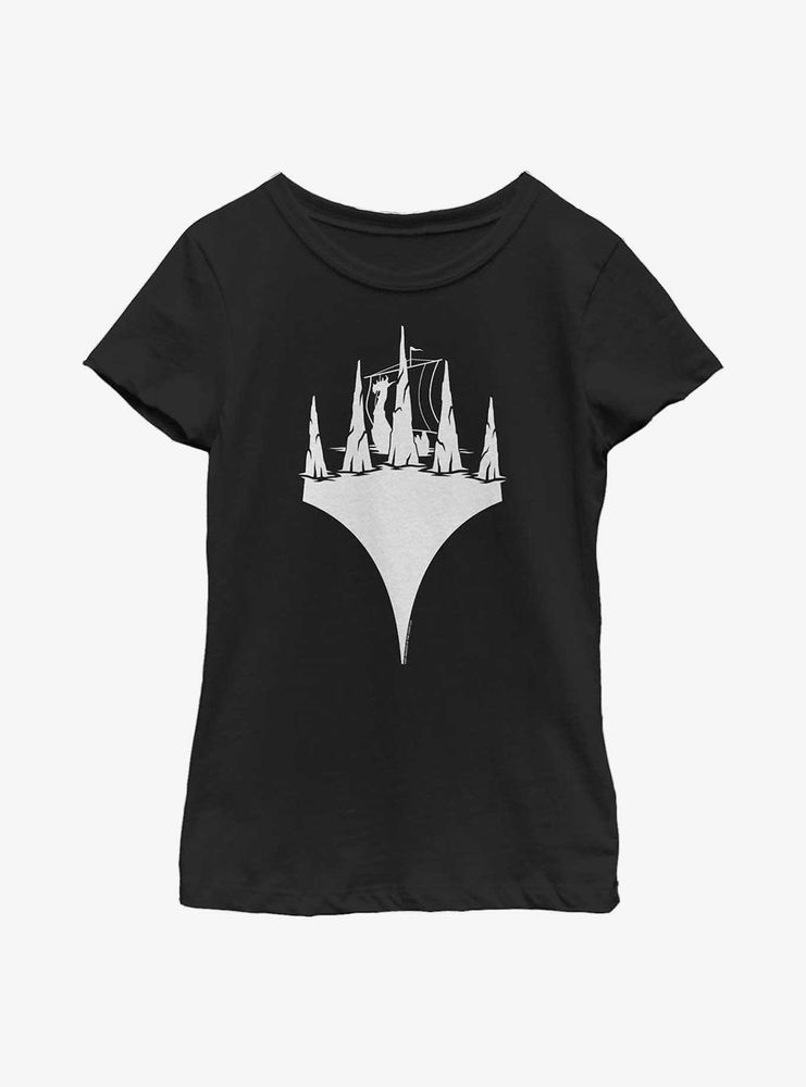 Magic: The Gathering Planeswalker Viking Ship Youth Girls T-Shirt