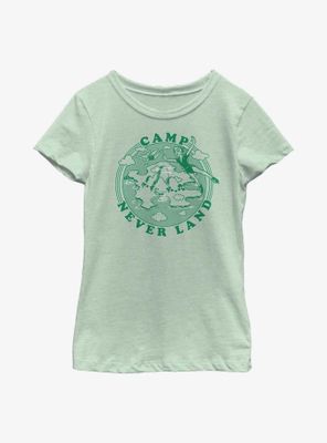 Disney Peter Pan Camp Never Land Youth Girls T-Shirt