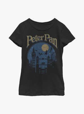 Disney Peter Pan London Night Youth Girls T-Shirt