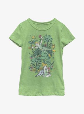 Disney Peter Pan Summer Time Youth Girls T-Shirt