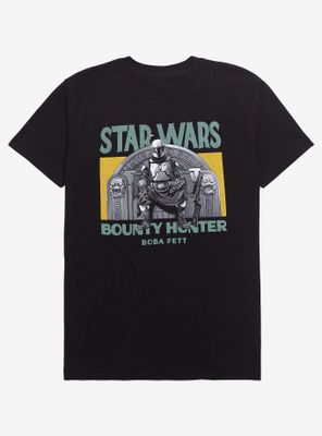 Star Wars The Book of Boba Fett Bounty Hunter Throne T-Shirt - BoxLunch Exclusive