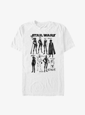 Star Wars: Visions Inked Textbook T-Shirt