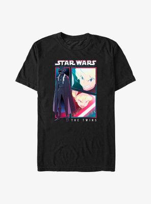 Star Wars: Visions Twins Comic Panels T-Shirt