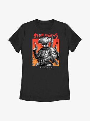 Star Wars: Visions Fett Up Womens T-Shirt