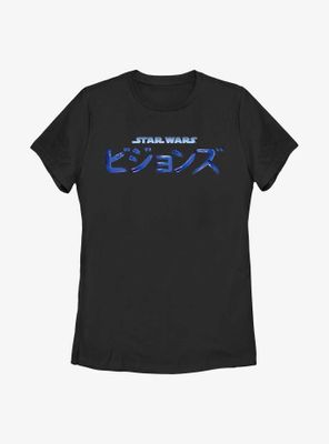 Star Wars: Visions Logo Combined Womens T-Shirt