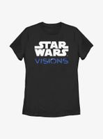 Star Wars: Visions Logo Stacked Womens T-Shirt