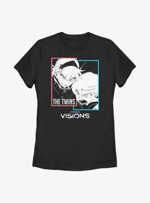 Star Wars: Visions Twins Shout Womens T-Shirt