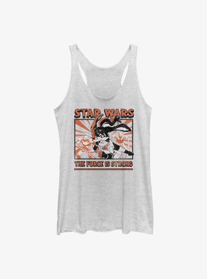 Star Wars: Visions Strong Force Characters Womens Tank Top