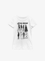 Star Wars: Visions Inked Textbook Youth Girls T-Shirt