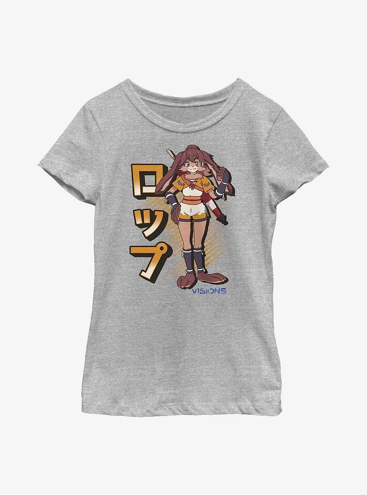 Star Wars: Visions Lop Hero Shot Youth Girls T-Shirt